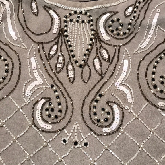 Miss Me Taupe Detailed Tank - Picture 2 of 4